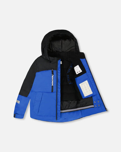 Two-Piece Teknik Snowsuit Royal Blue-4