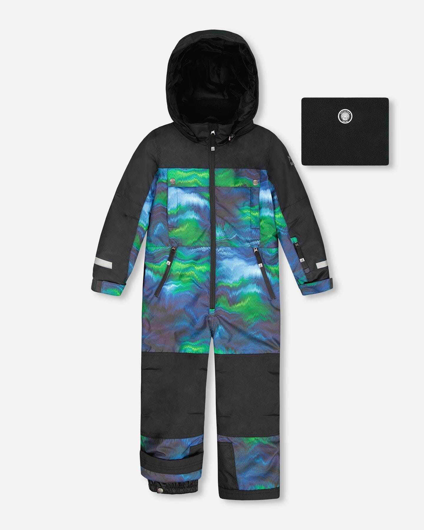 One-Piece Teknik Snowsuit Aurora Borealis-0