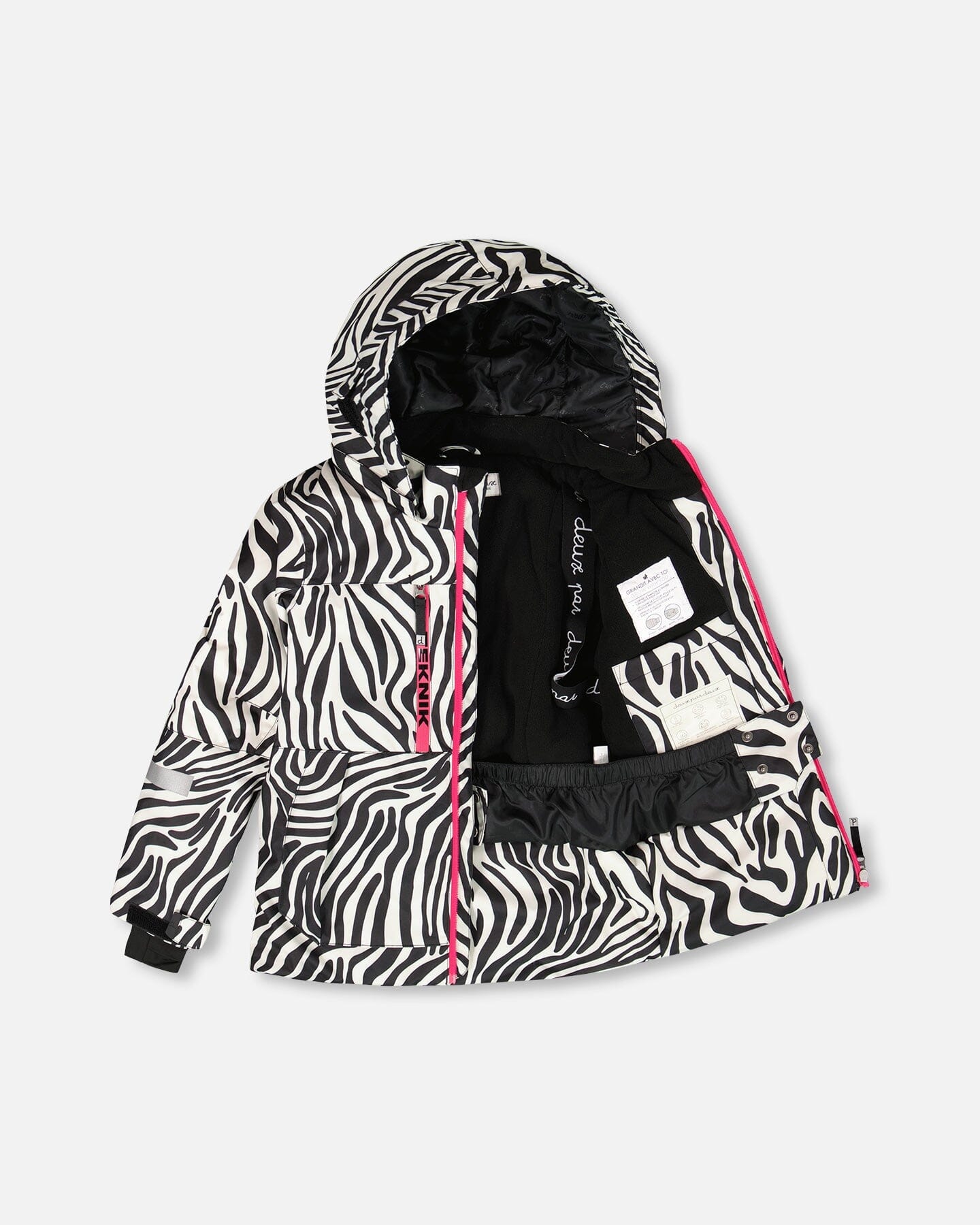 Two-Piece Teknik Snowsuit Zebra Print-2