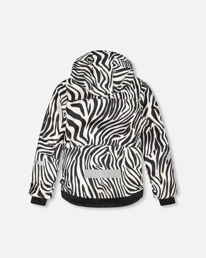Two-Piece Teknik Snowsuit Zebra Print-3