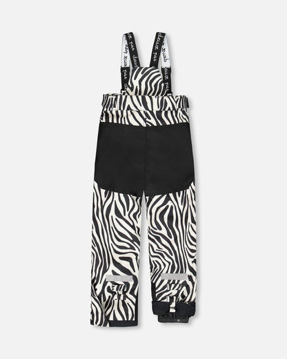 Two-Piece Teknik Snowsuit Zebra Print-4