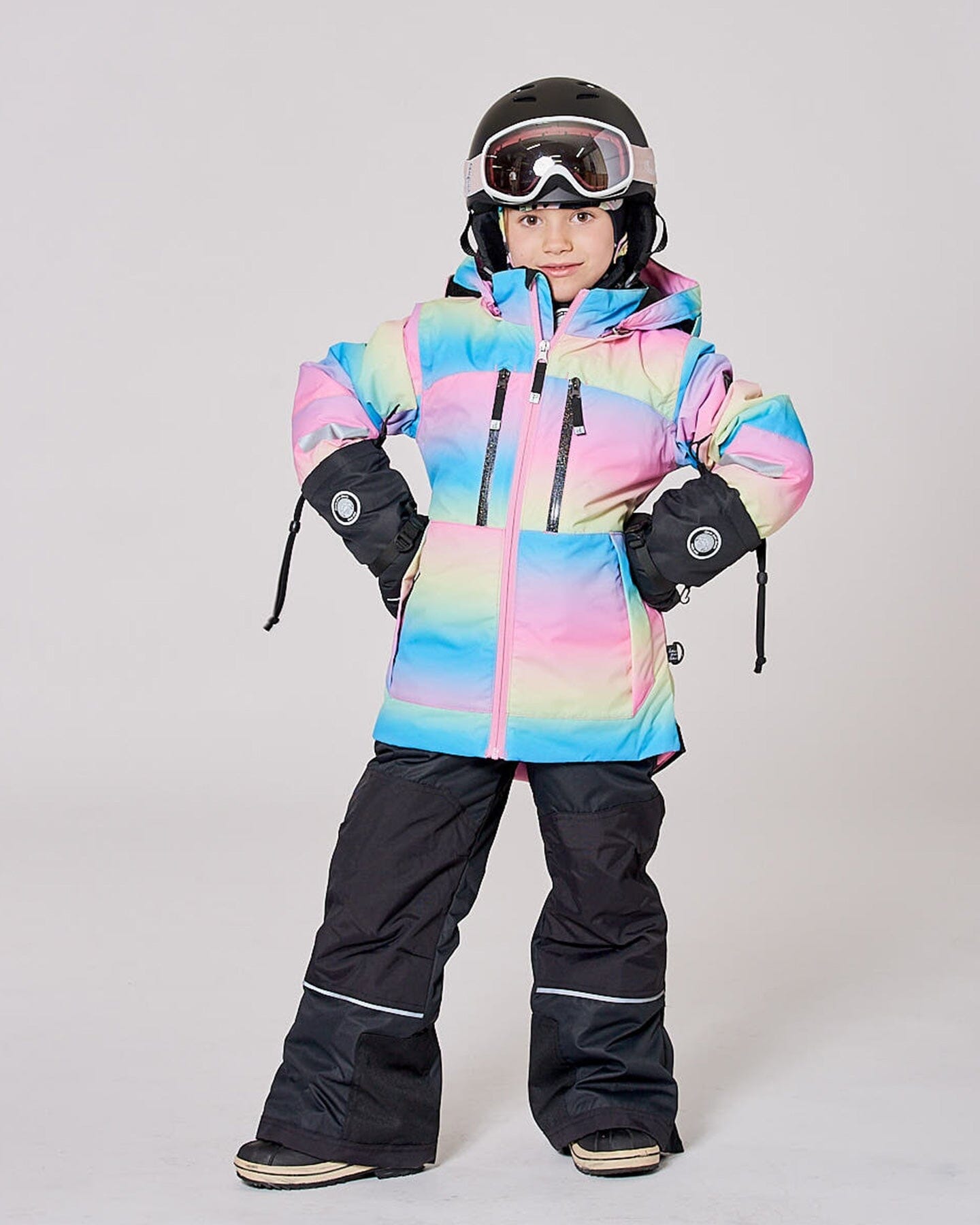 Two-Piece Teknik Snowsuit Rainbow Gradient-1