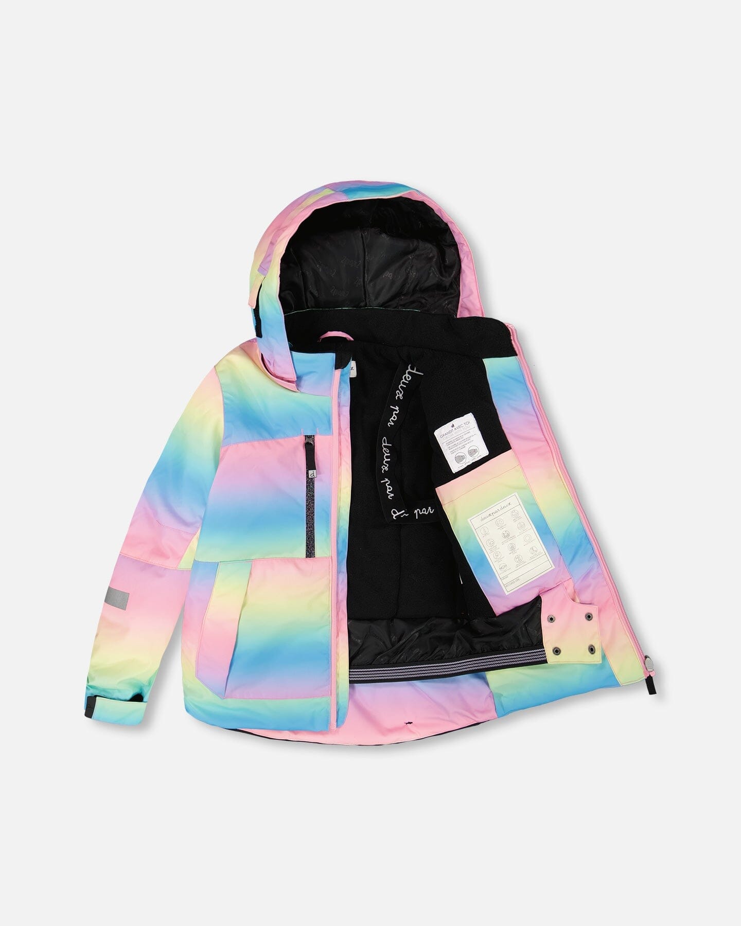 Two-Piece Teknik Snowsuit Rainbow Gradient-2