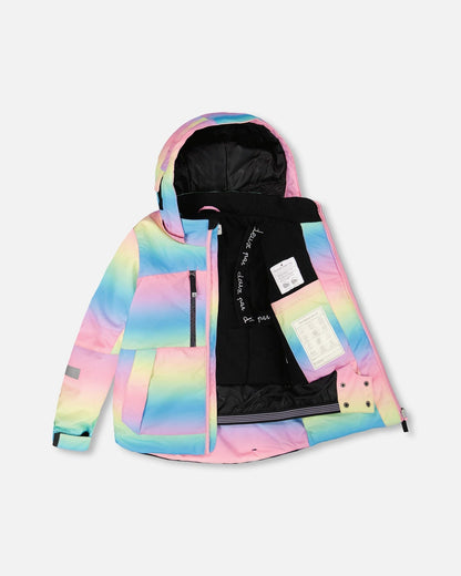 Two-Piece Teknik Snowsuit Rainbow Gradient-2