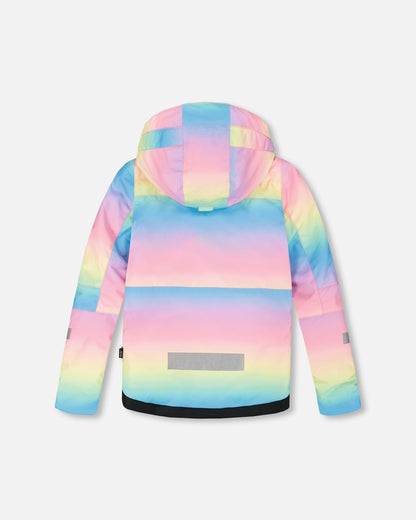 Two-Piece Teknik Snowsuit Rainbow Gradient-3