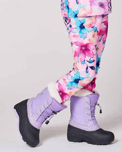 Winter Boots Lavender With Removable Liner-1