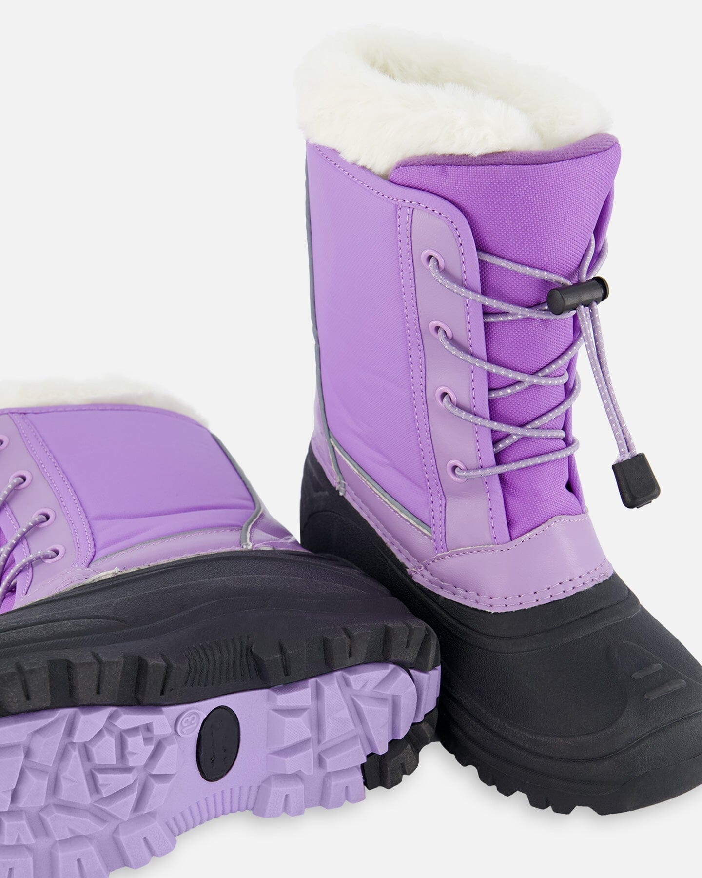 Winter Boots Lavender With Removable Liner-4