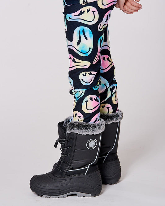 Winter Boots Black With Removable Liner-1