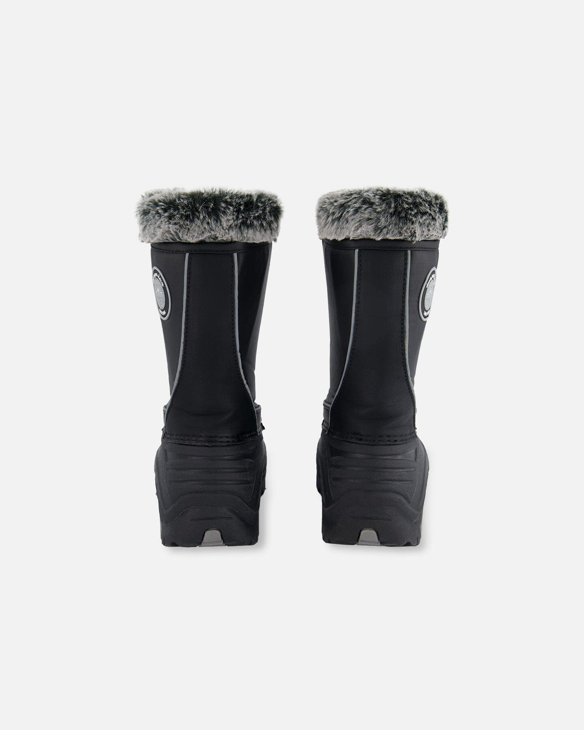 Winter Boots Black With Removable Liner-2