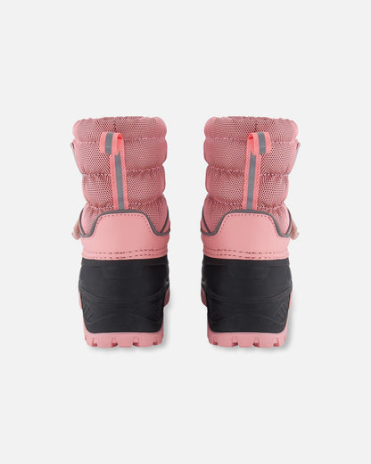 Winter Boots Dusty Pink-3