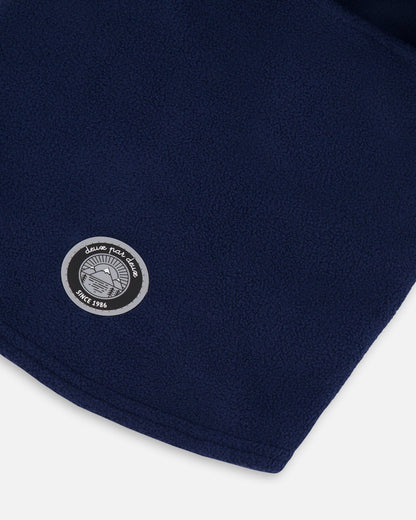 Polar Fleece Balaclava Navy Blue-4