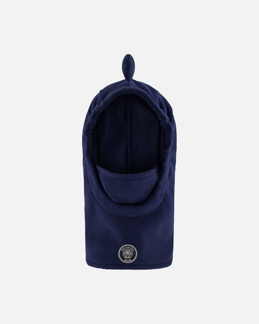 Polar Fleece Balaclava For Ski Helmet Navy Blue-0