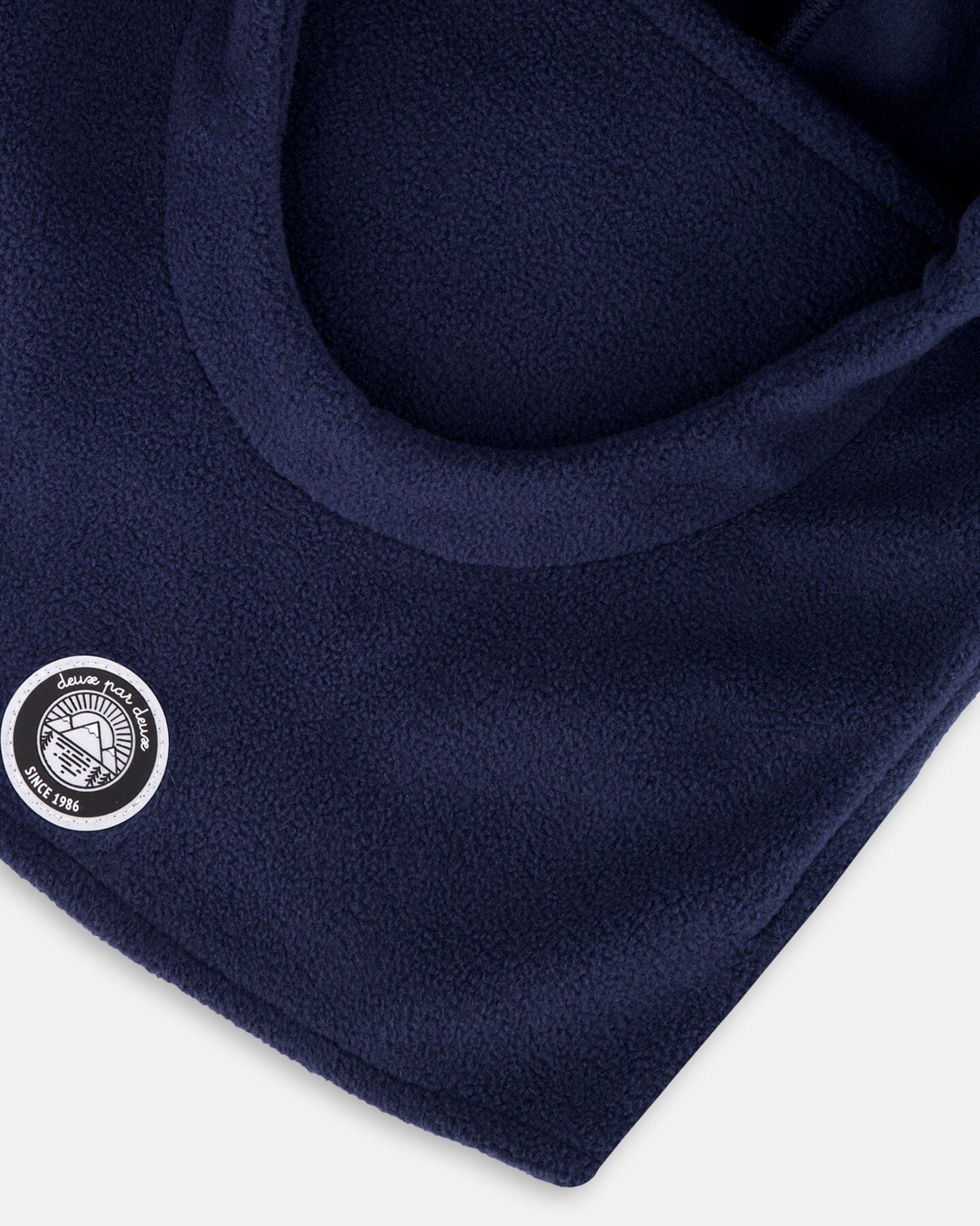 Polar Fleece Balaclava For Ski Helmet Navy Blue-4