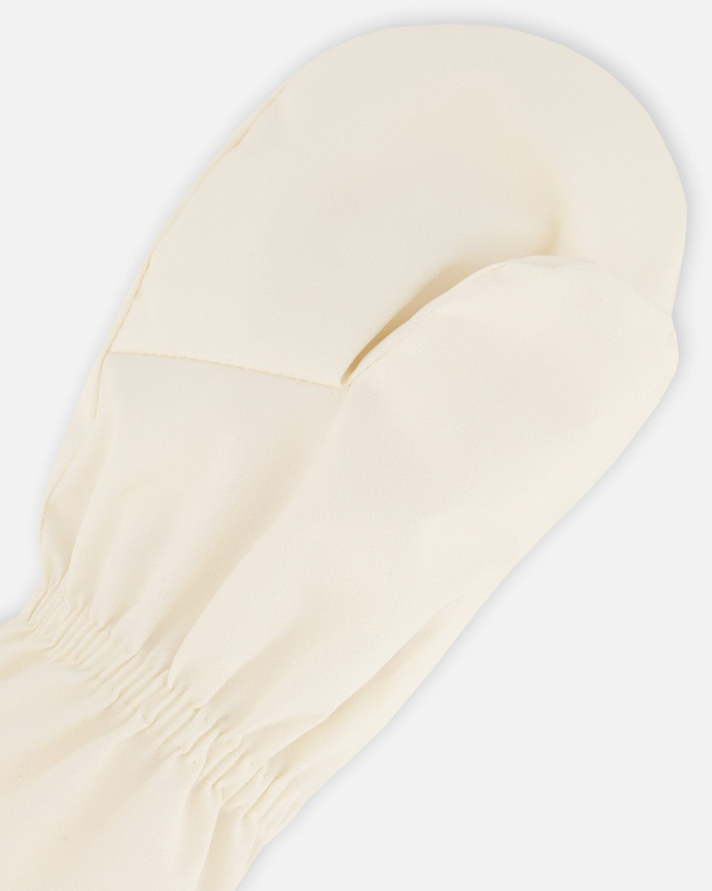 Lined Baby Mittens White Asparagus-2