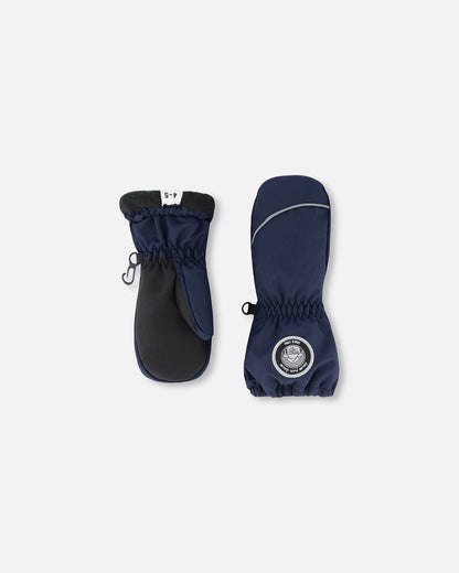 Winter Mittens Play Navy Blue-0