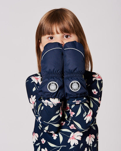 Winter Mittens Play Navy Blue-2
