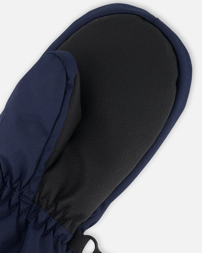Winter Mittens Play Navy Blue-4