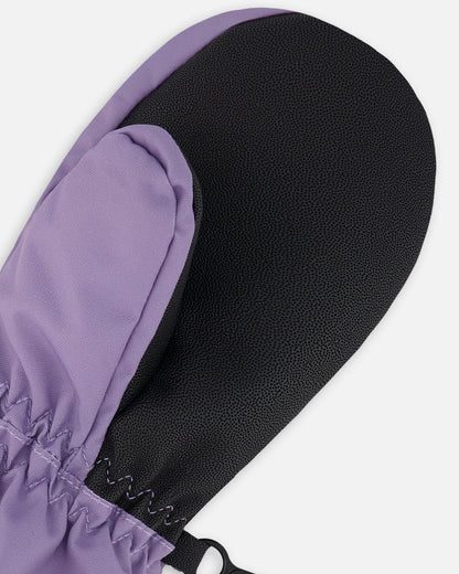Winter Mittens Play Purple Gray-3