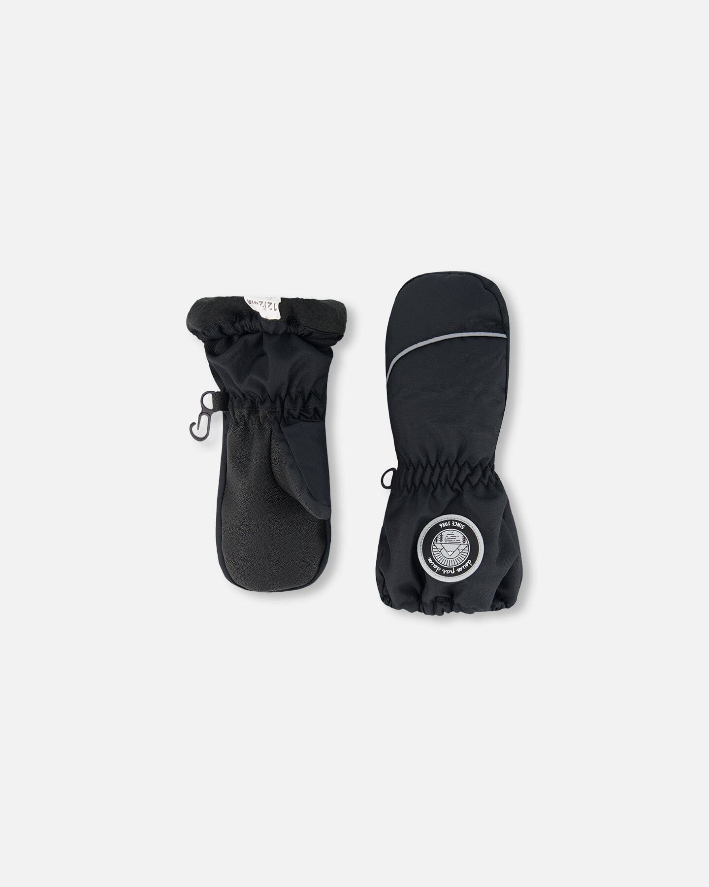 Winter Mittens Play Black-0