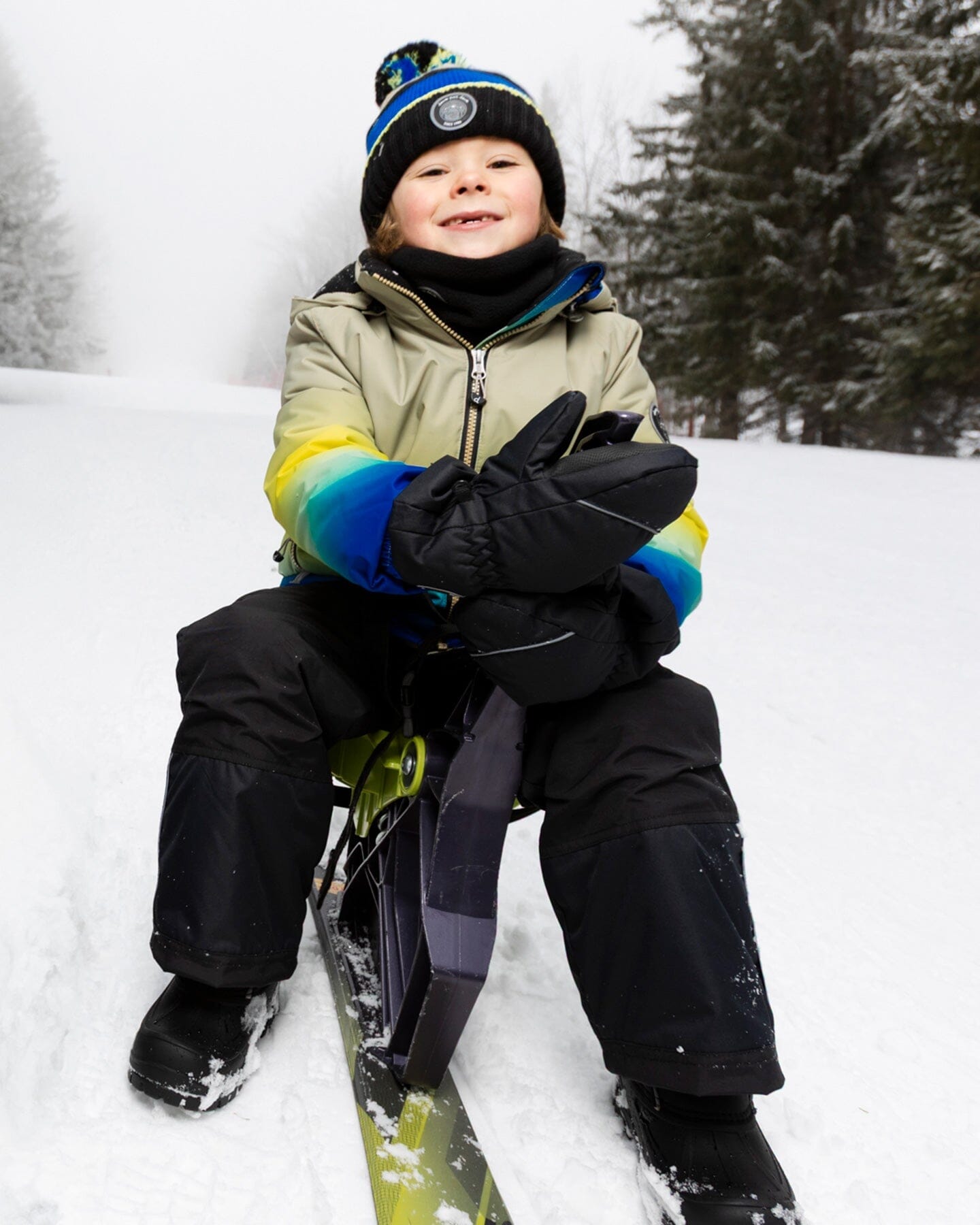 Winter Mittens Play Black-1