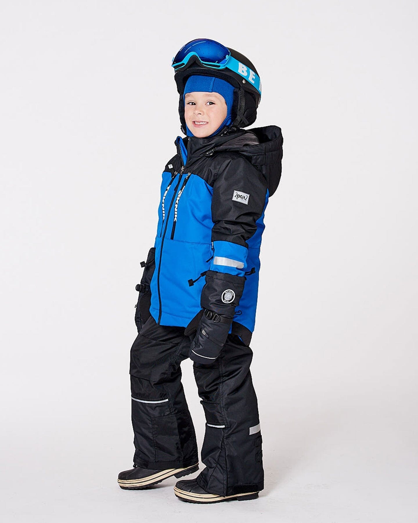 Winter Mittens Teknik Black-3