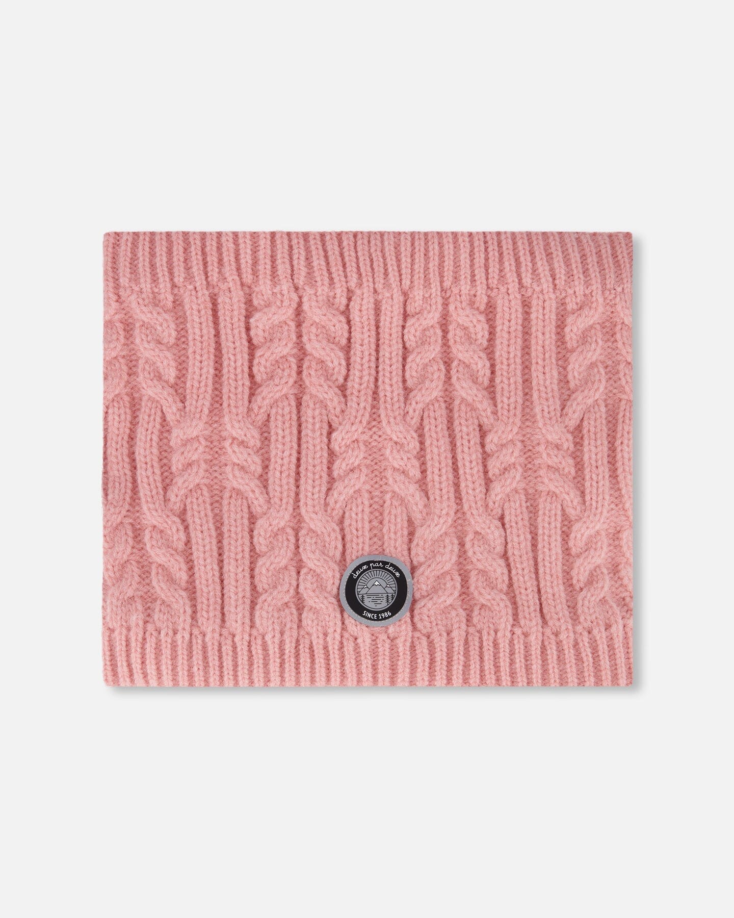 Lined Winter Neckwarmer Dusty Pink-0
