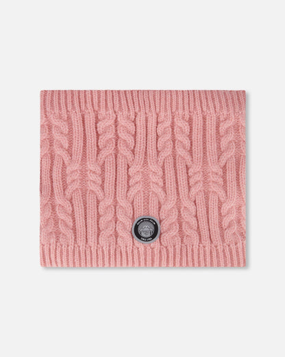Lined Winter Neckwarmer Dusty Pink-0