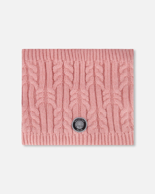 Lined Winter Neckwarmer Dusty Pink-0