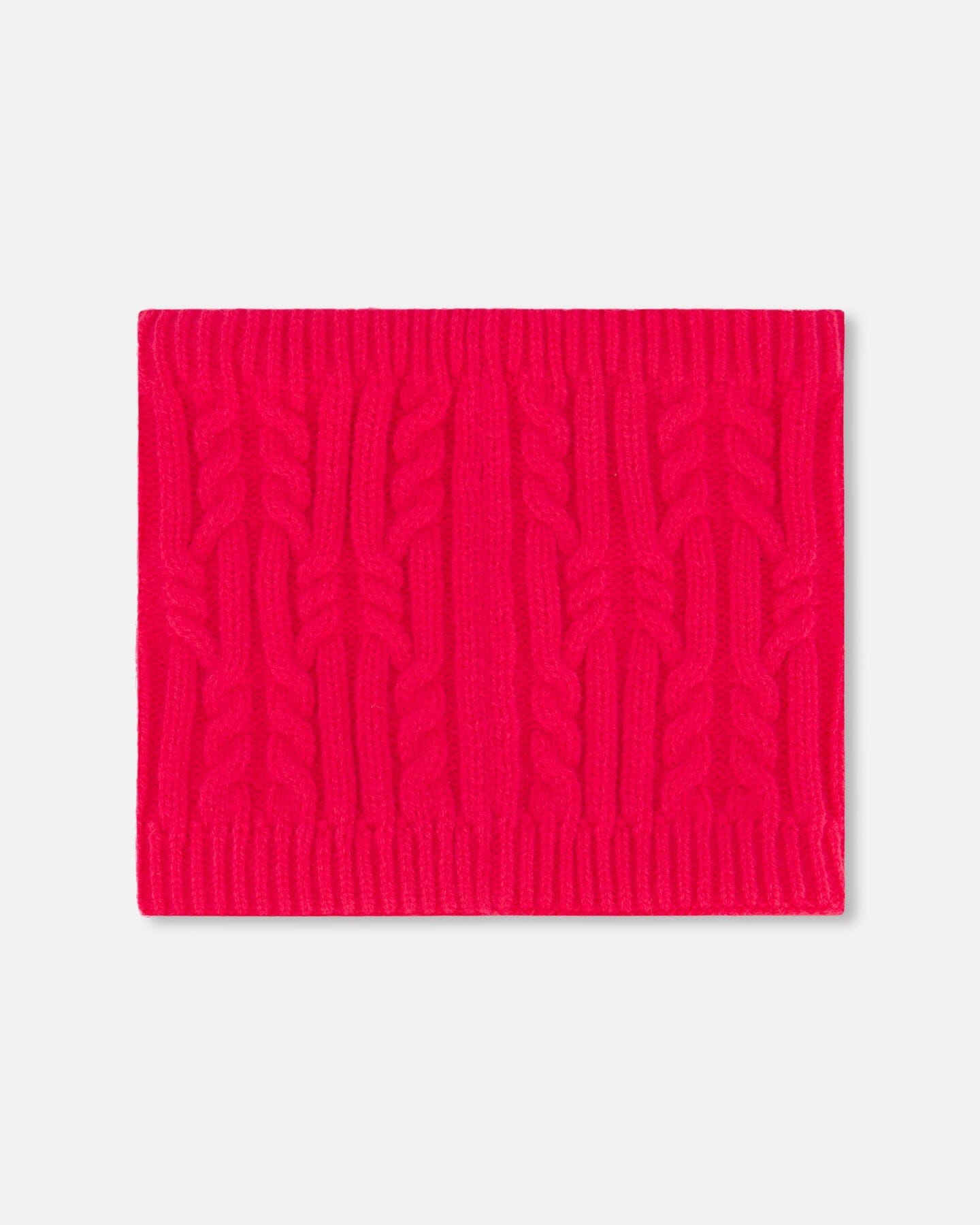 Lined Winter Neckwarmer Flash Coral-1