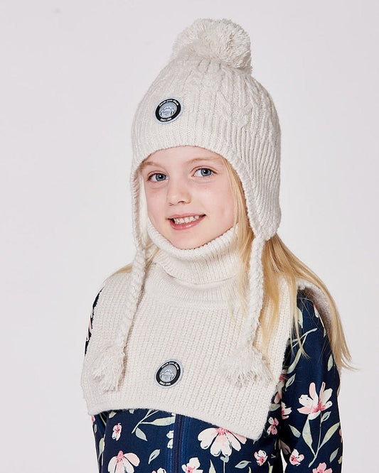 Turtleneck Neckwarmer Off-White-1