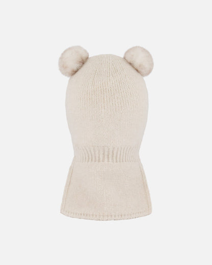 Knit Balaclava Off-White-2