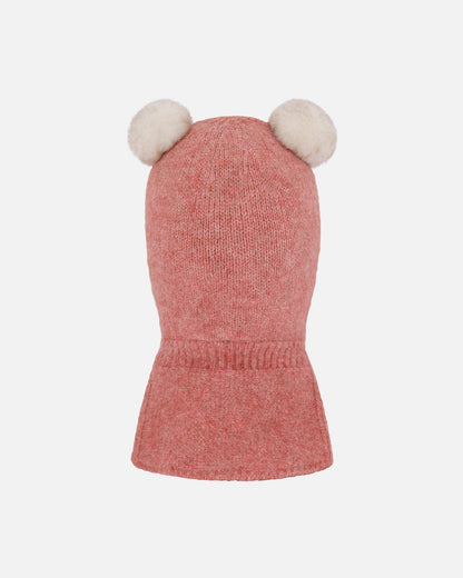 Knit Balaclava Dusty Pink-2