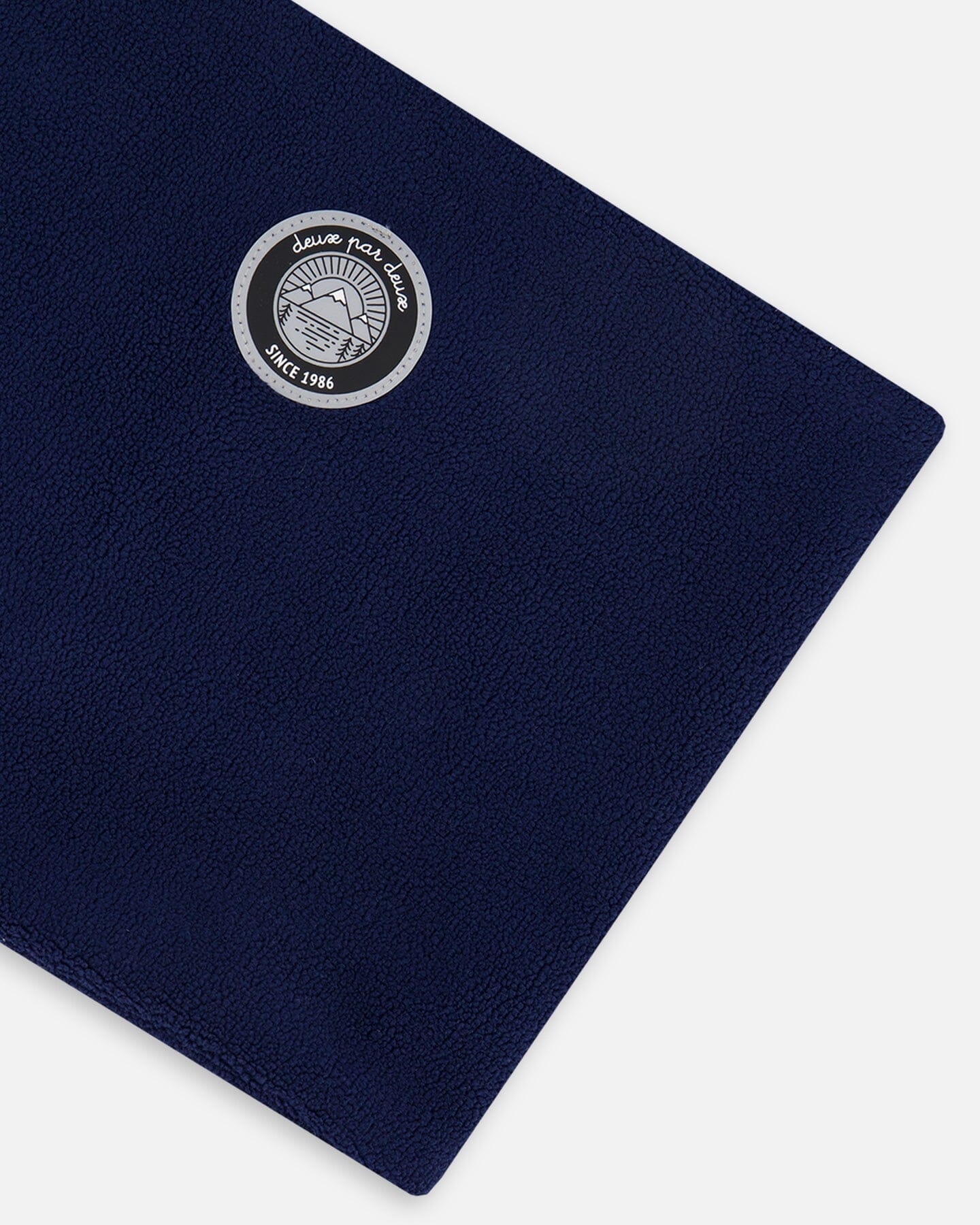 Polar Fleece Neckwarmer Navy Blue-3
