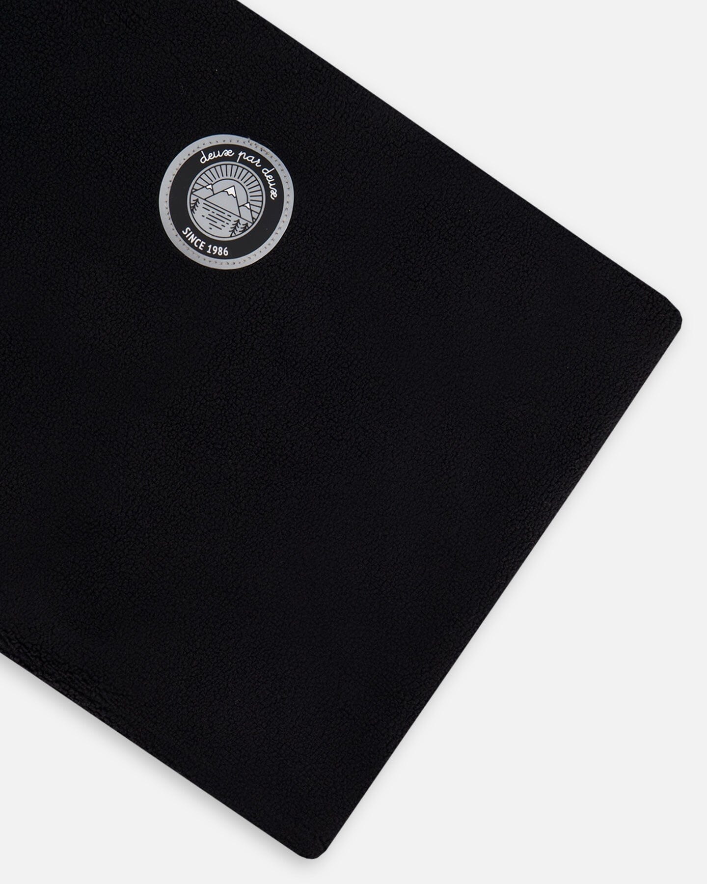 Polar Fleece Neckwarmer Black-3