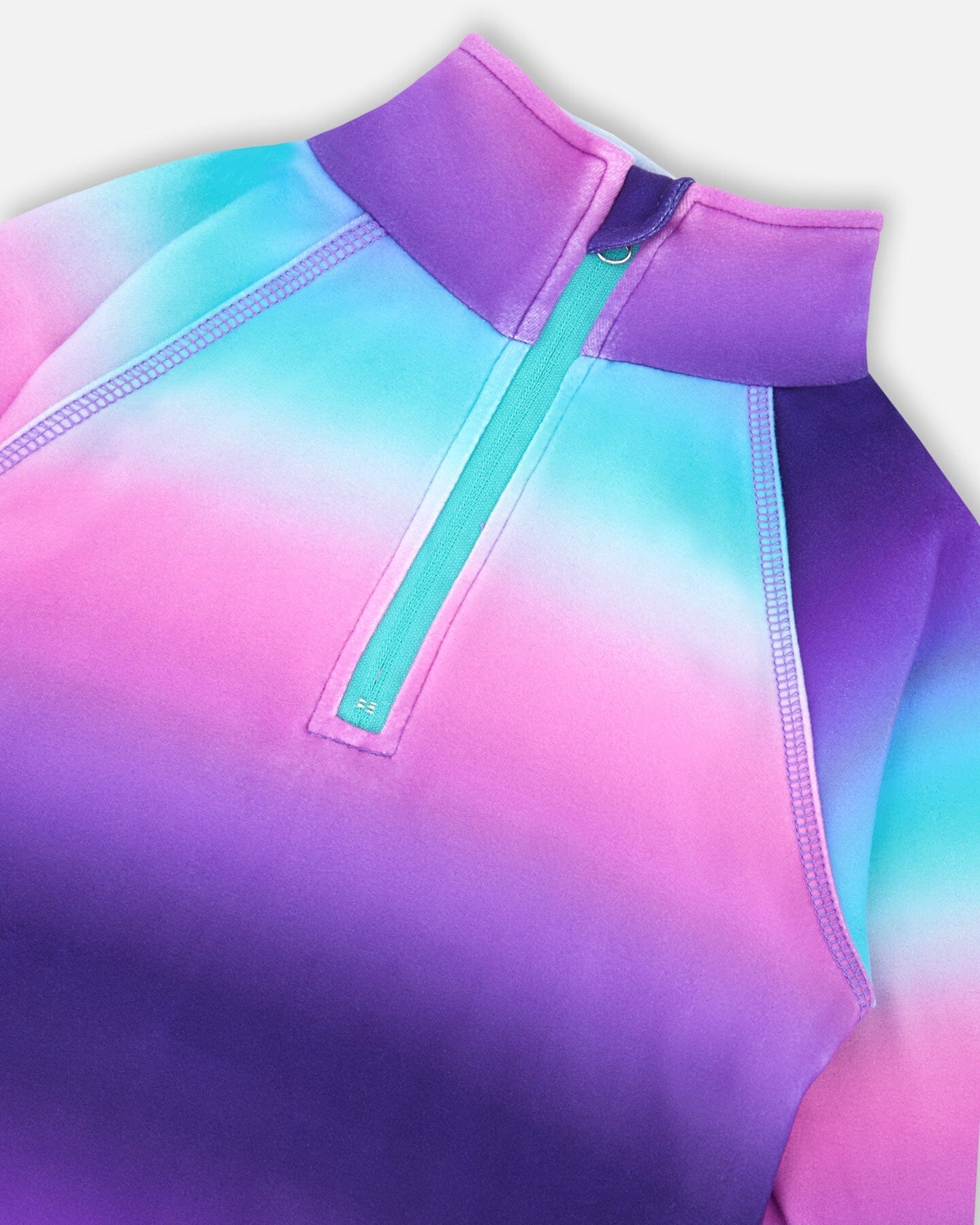 Two-Piece Thermal Underwear Set Purple Gradient-3