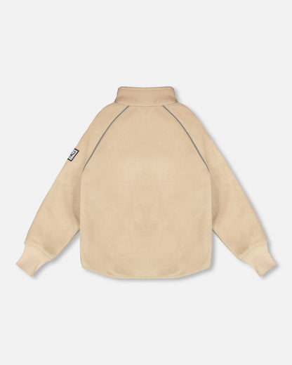 Mid-Layer Teknik Jacket Beige-2