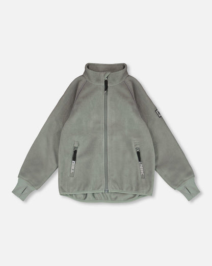 Mid-Layer Teknik Jacket Sage-0