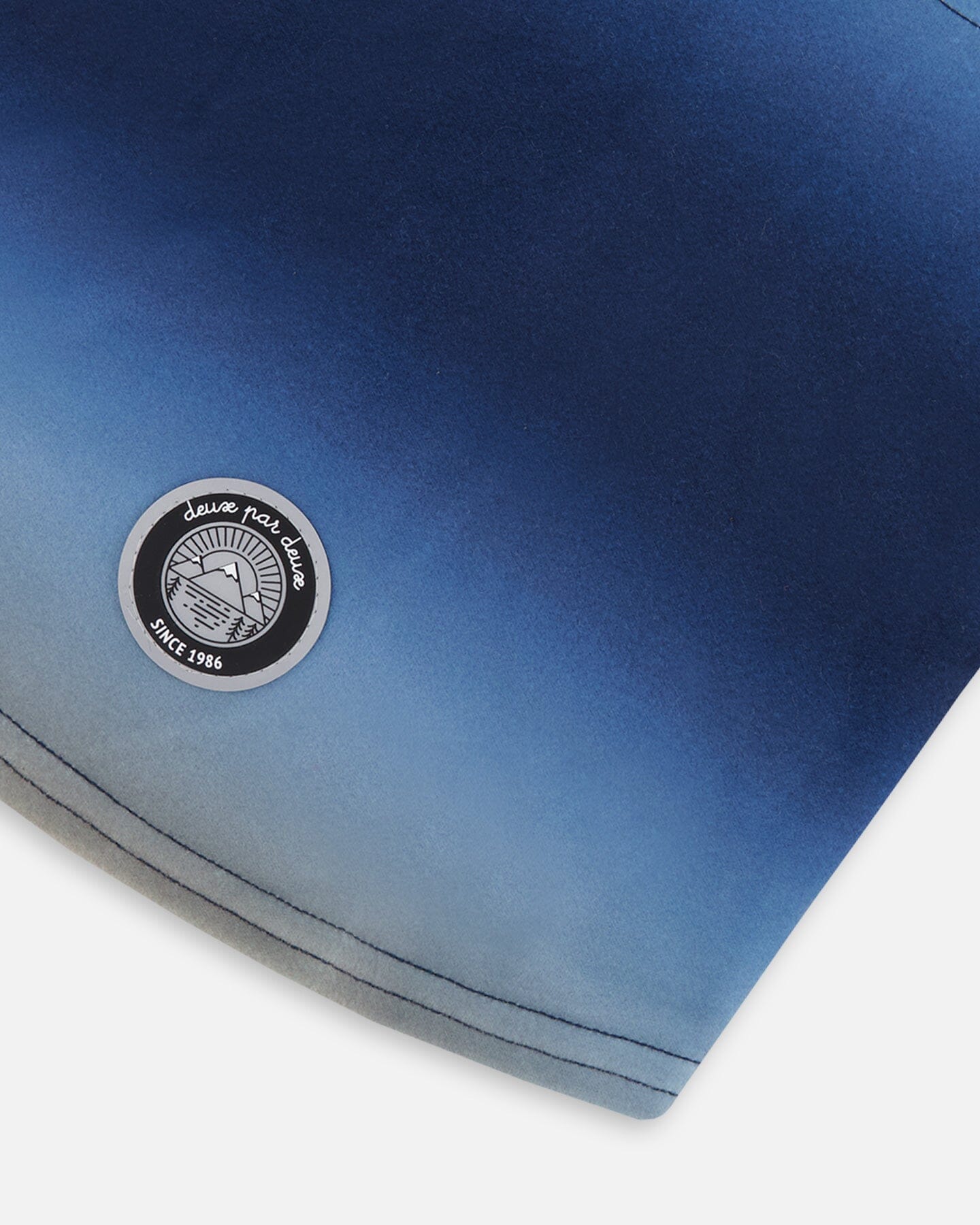 Brushed Jersey Balaclava Blue And Beige Gradient-3