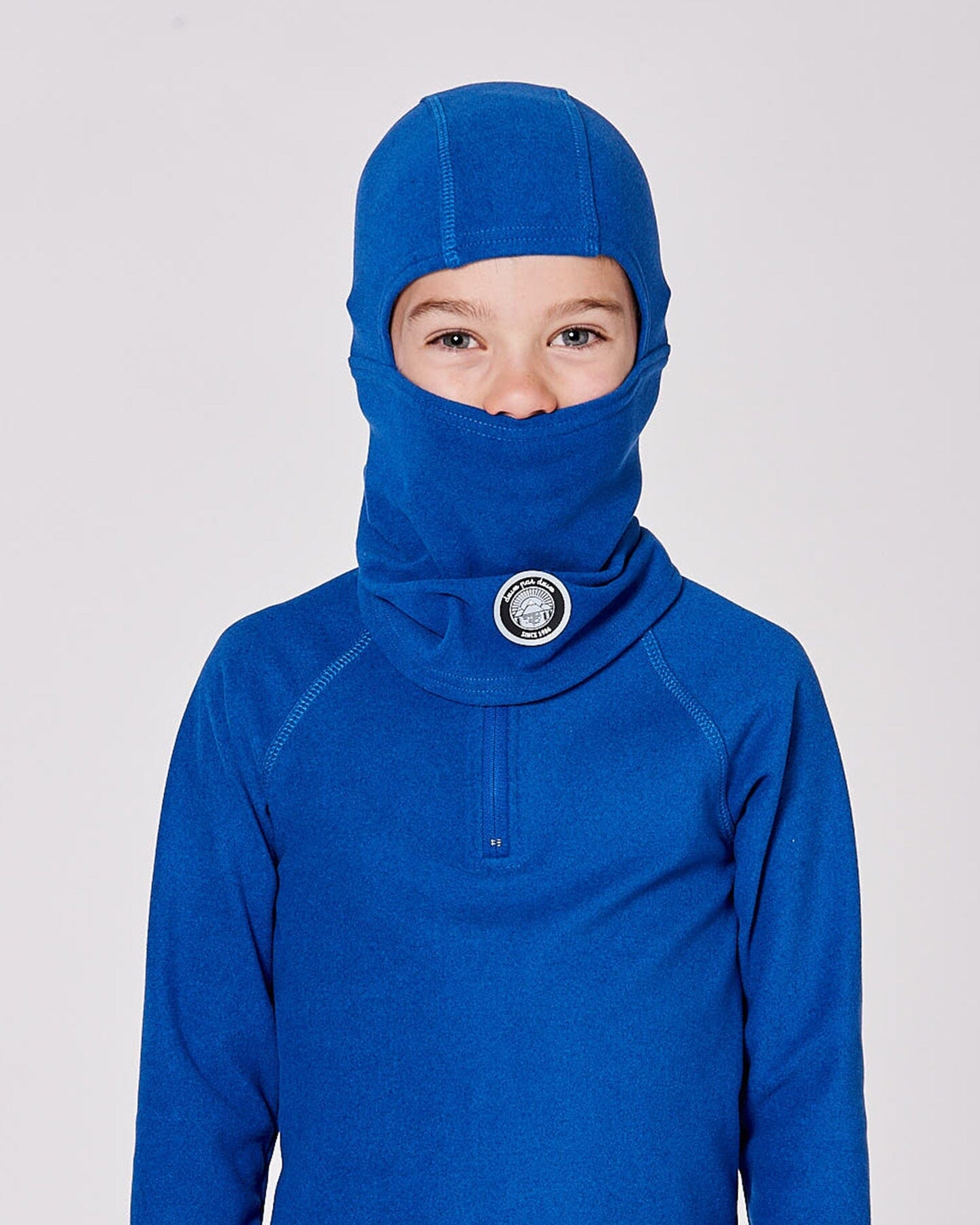 Brushed Jersey Balaclava Blue-1