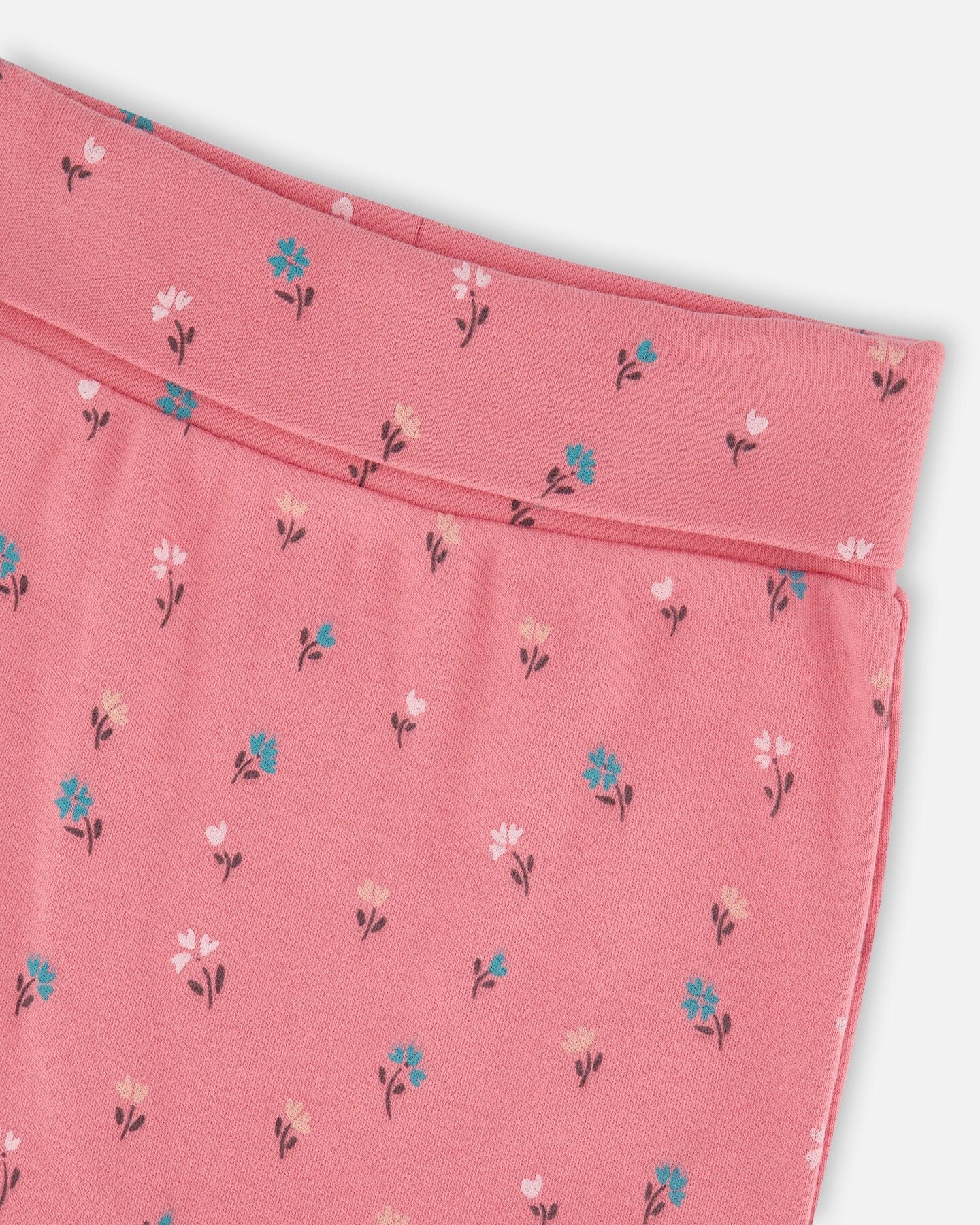 Organic Cotton Evolutive Pant Pink Floral-3