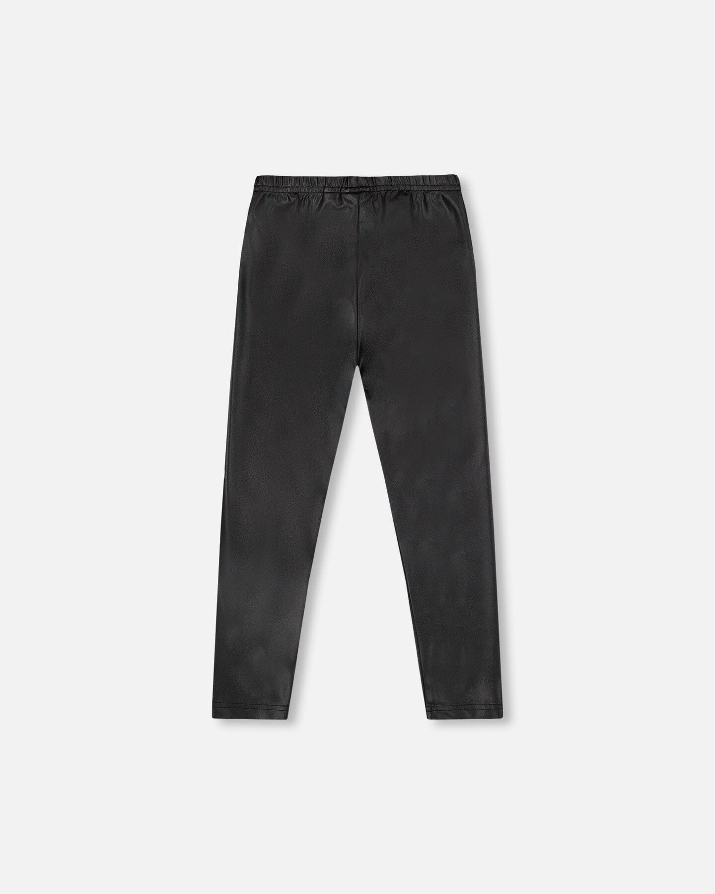 Shiny Stretch Jersey Leggings Black-2