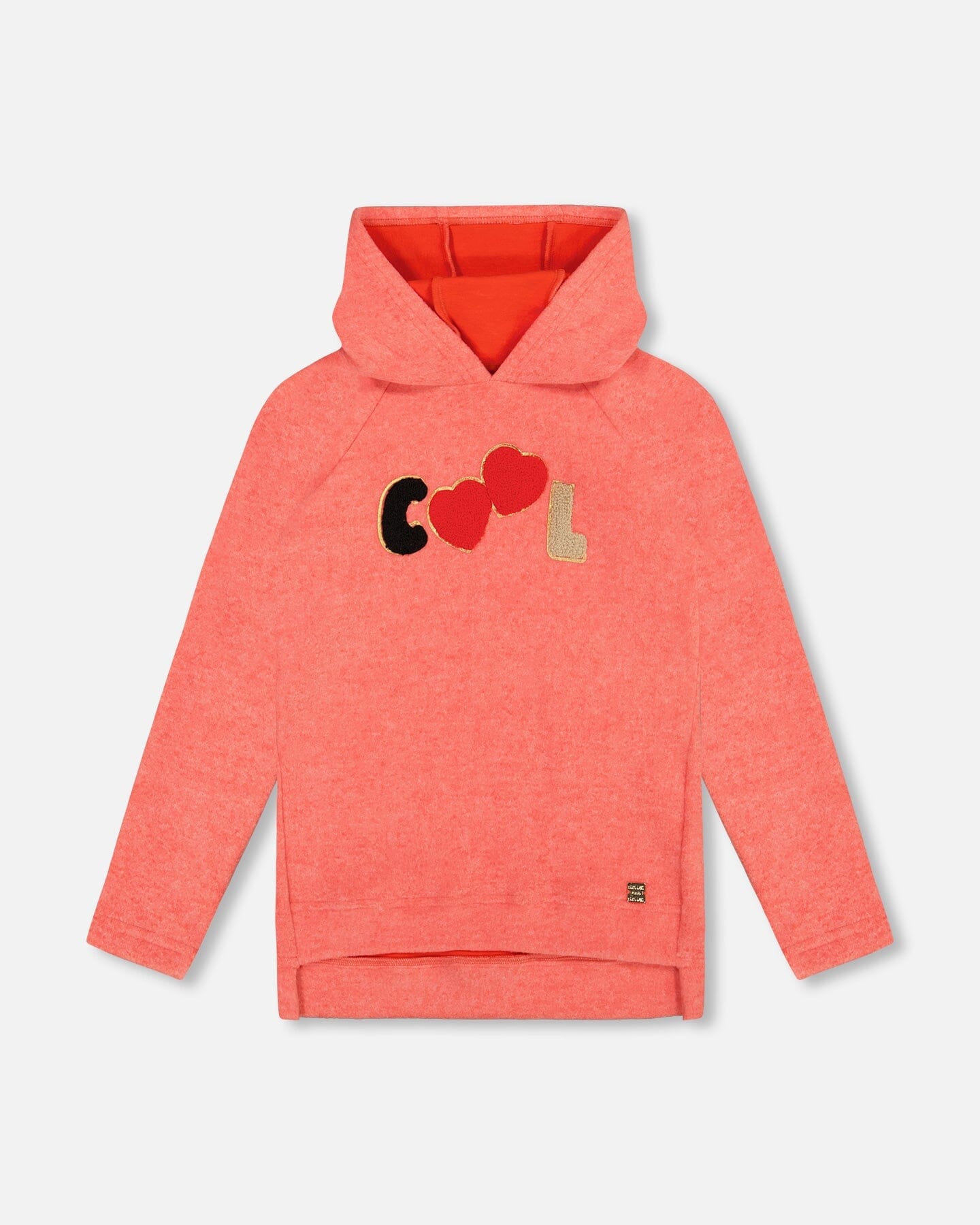Ultra Soft Hooded Tunic Coral-0