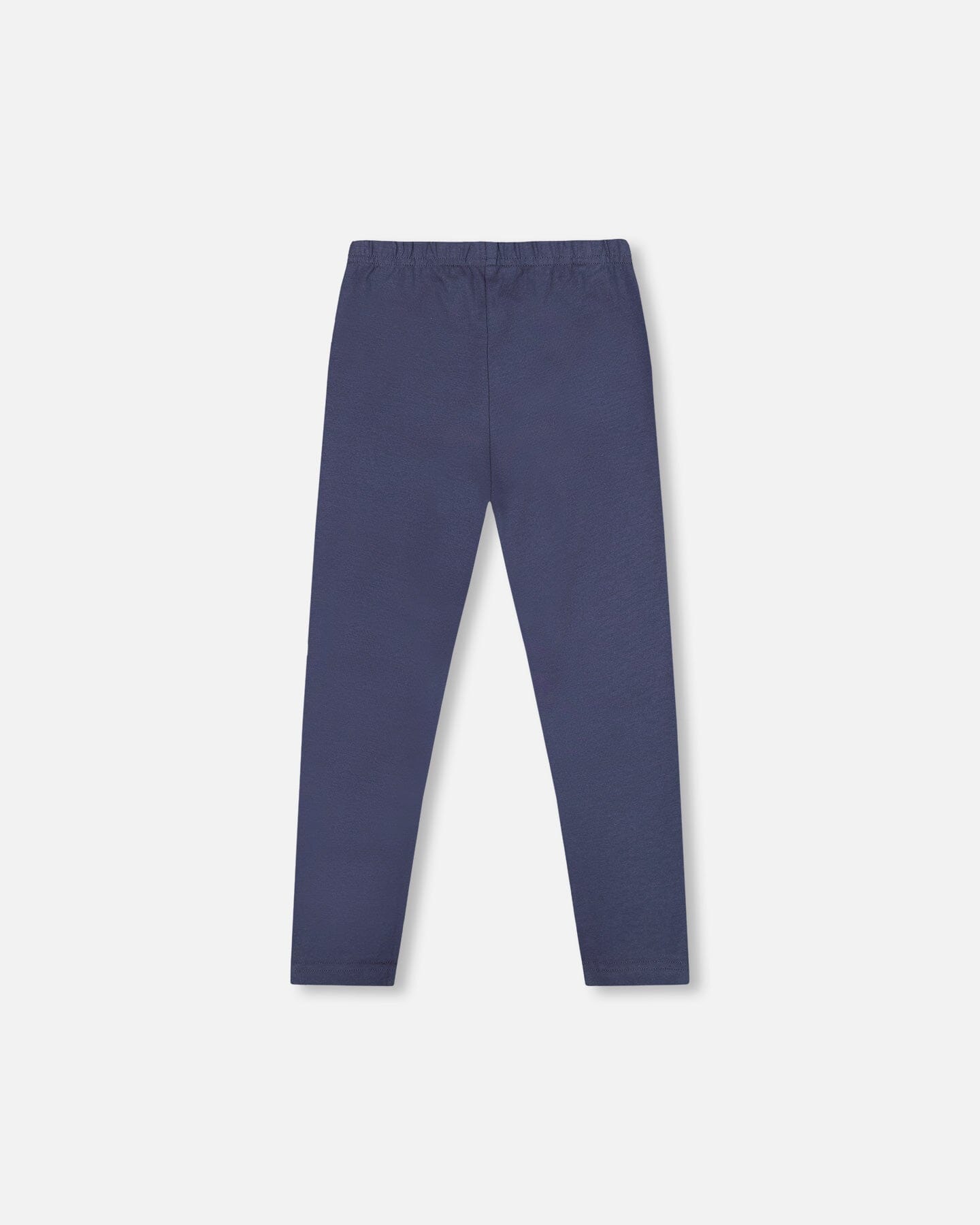 Organic Cotton Leggings Navy Blue With Hearts-1