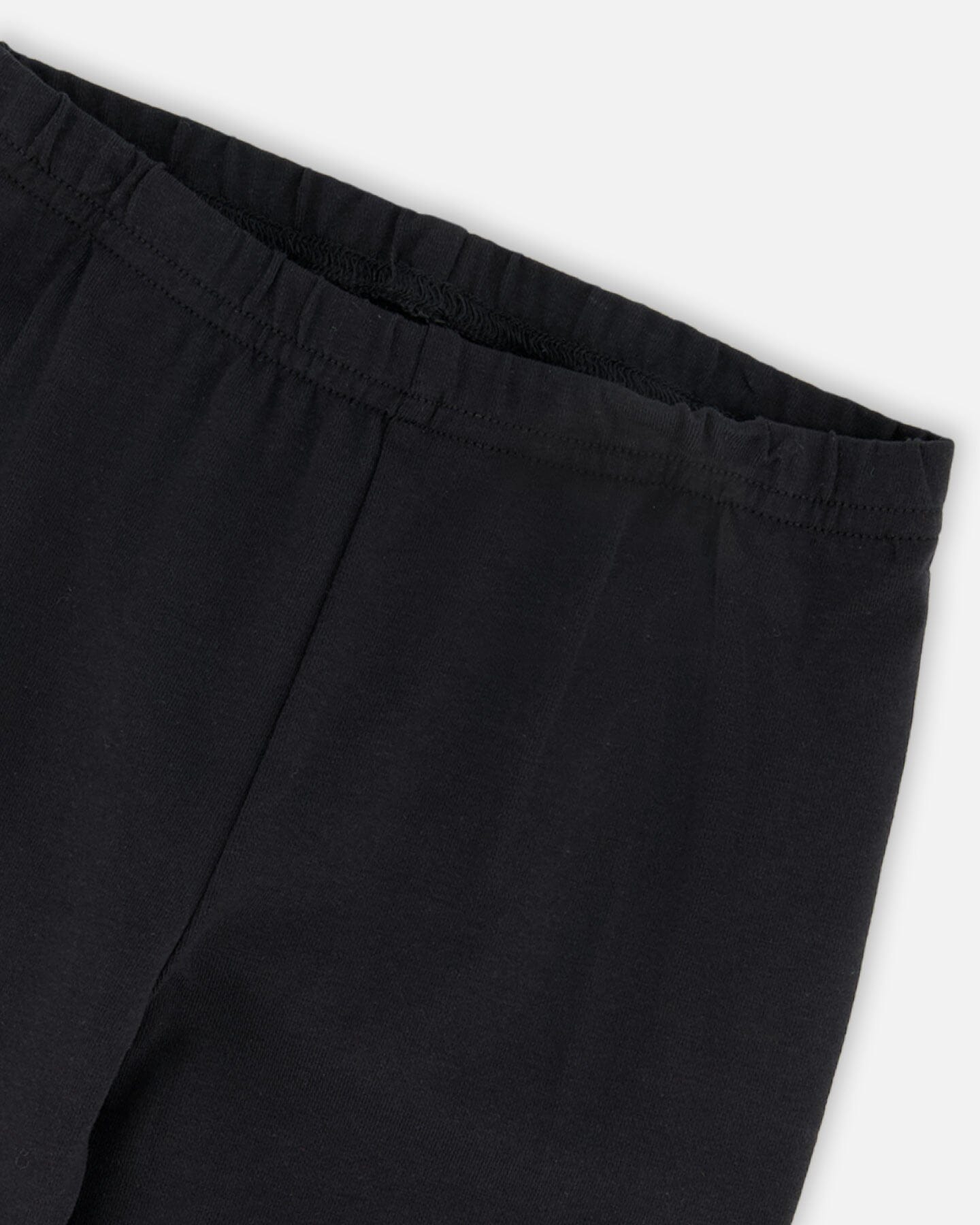 Organic Cotton Leggings Dusty Pink With Hearts Print-3