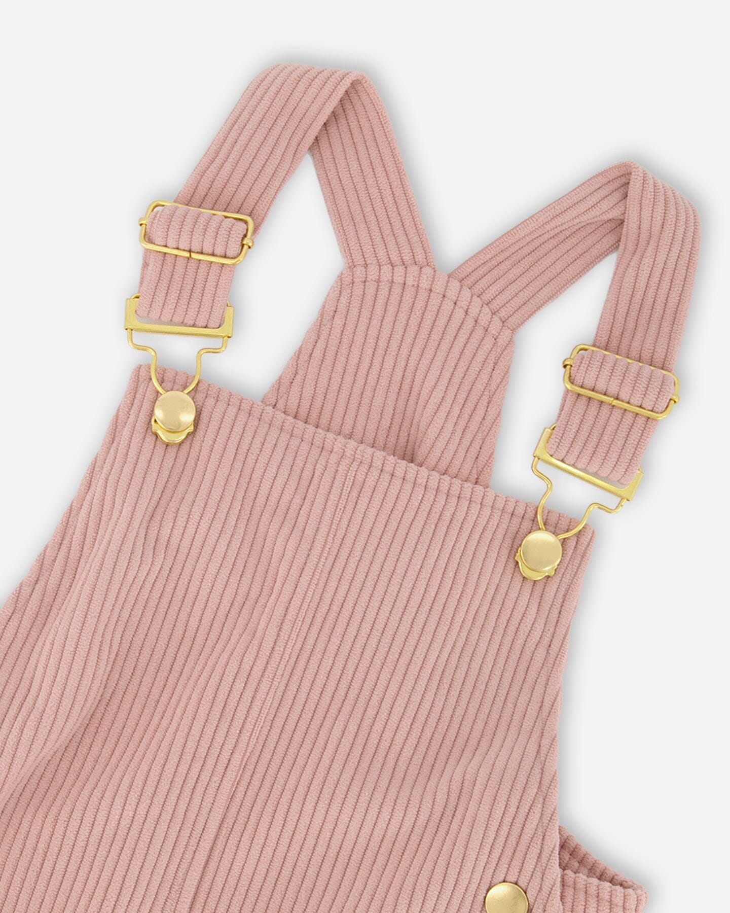 Corduroy Overall Dress Dusty Pink-3