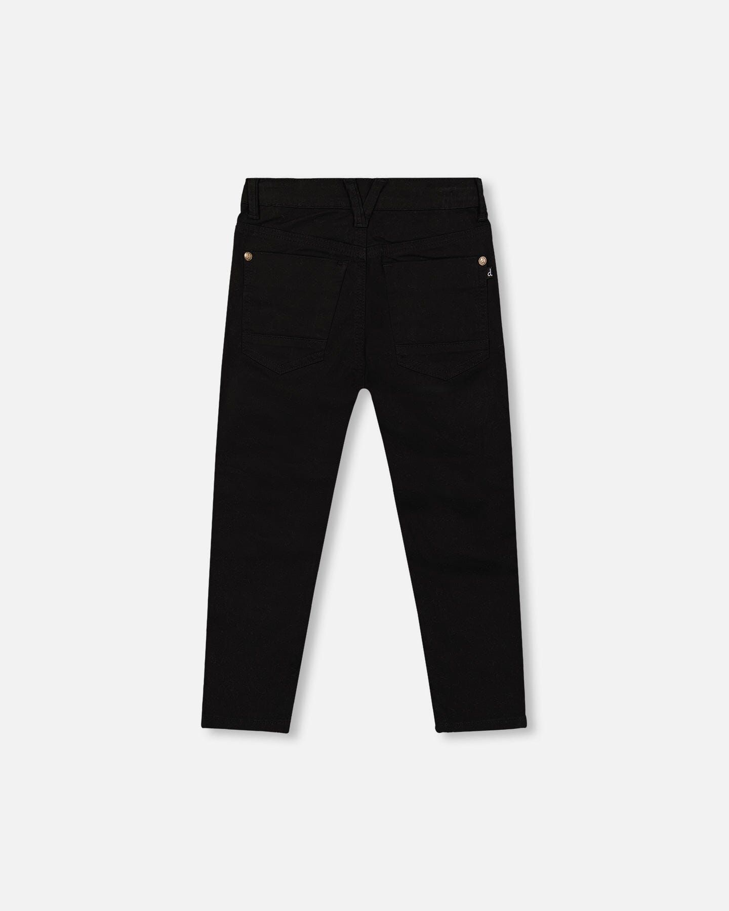 Stretch Twill Pants Black-3