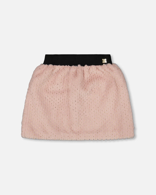 Fake Fur Skirt Pink-0