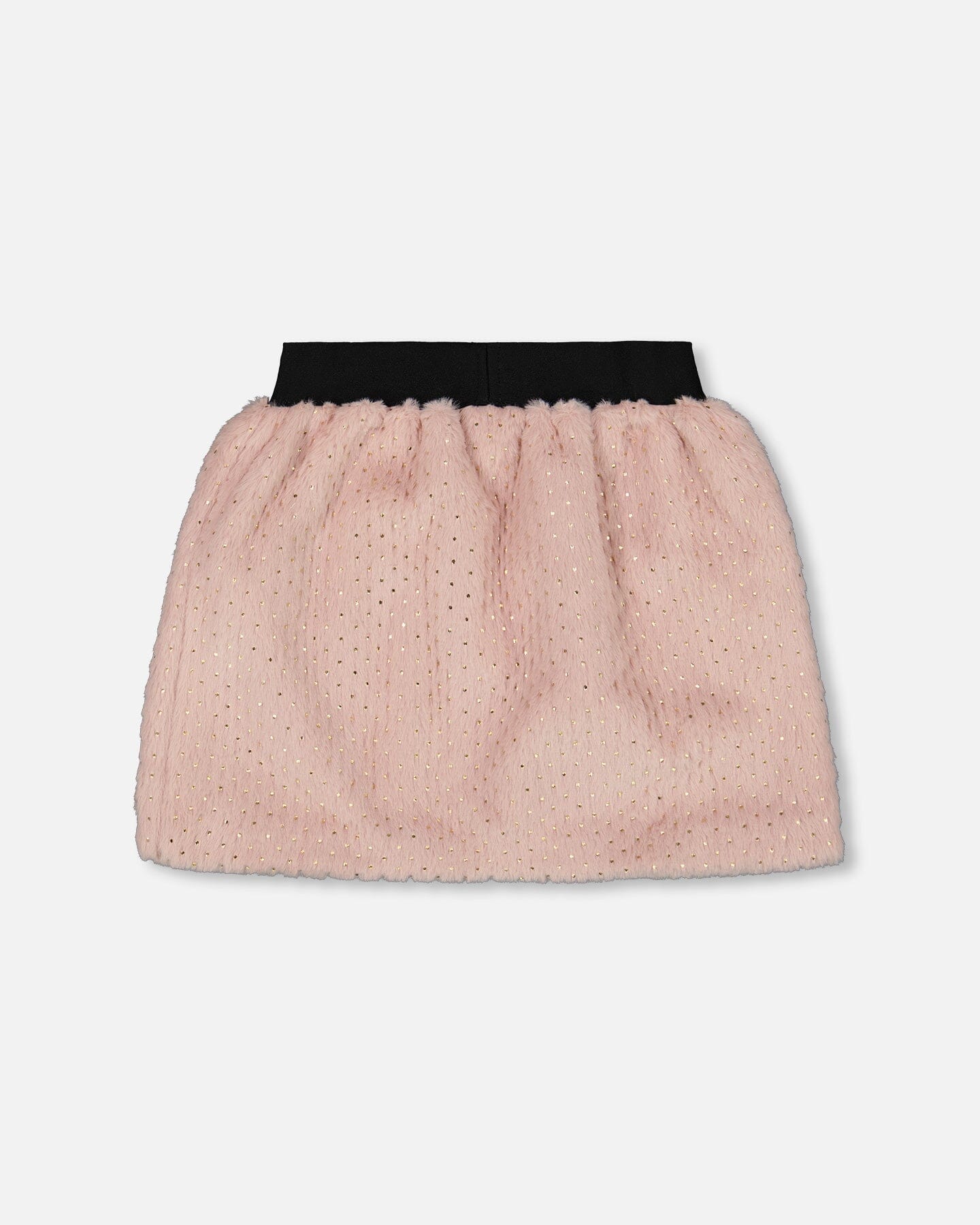 Fake Fur Skirt Pink-2