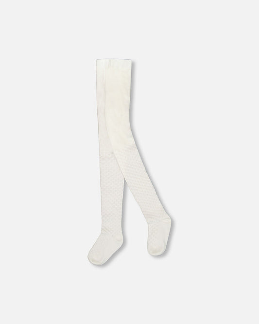 Knit Tights Off-White-0