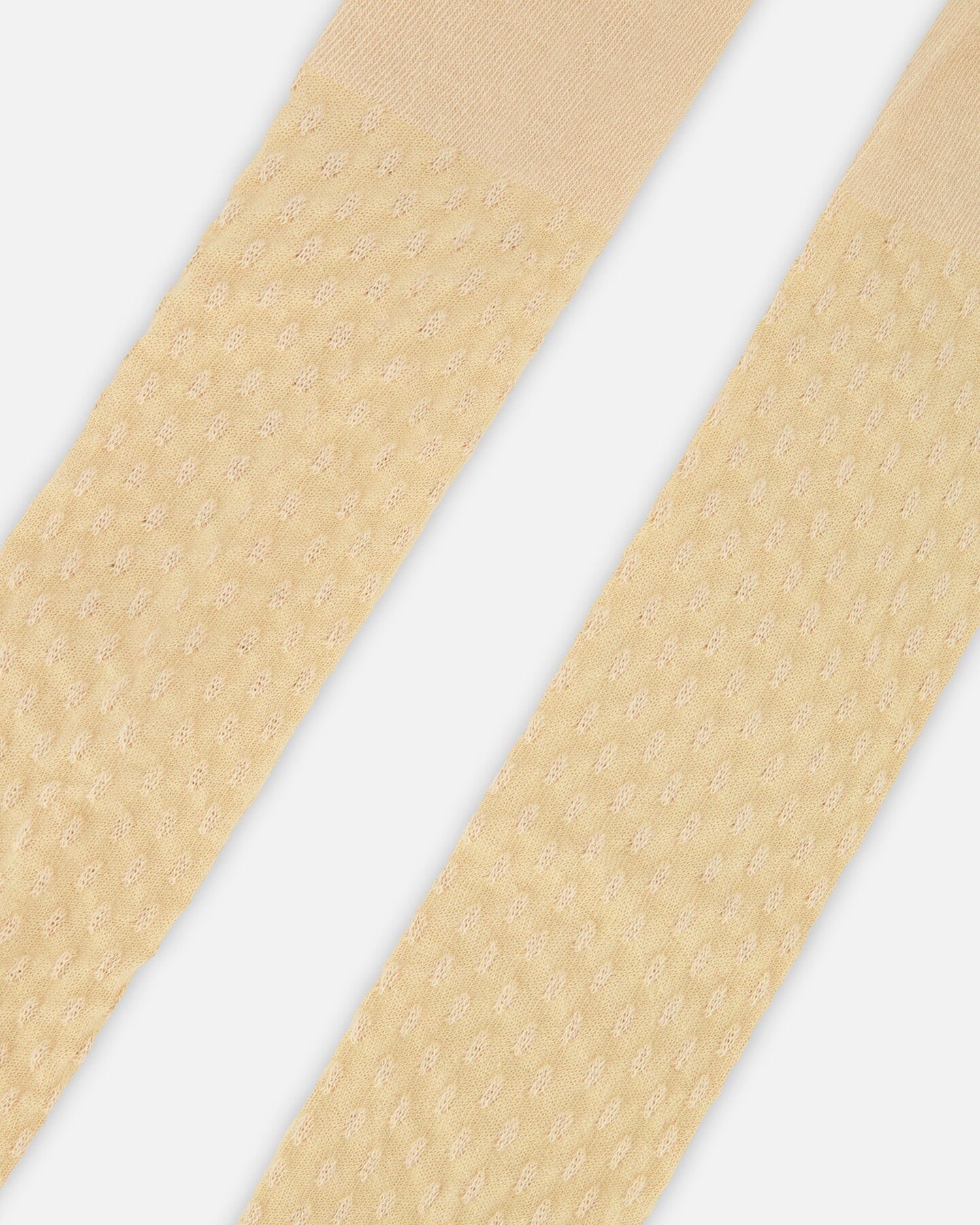 Knit Tights Beige-2